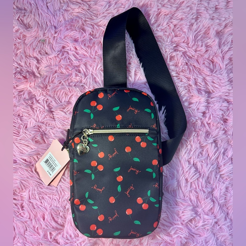 Juicy Couture Cherry Crossbody Backpack